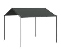 vidaXL Canopy Tent Garden Gazebo Party Tent Anthracite 4x4 m Steel and Fabric