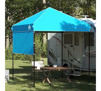 vidaXL Canopy Tent Manual Blue 194 x 194 x 251 cm Fabric