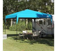 vidaXL Canopy Tent Manual Blue 290 x 290 x 251 cm Fabric