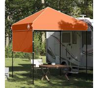 vidaXL Canopy Tent Manual Orange 194 x 194 x 251 cm Fabric