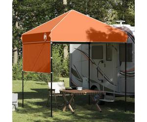 vidaXL Canopy Tent Manual Orange 194 x 194 x 251 cm Fabric