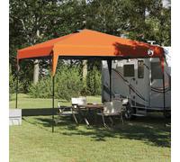 vidaXL Canopy Tent Manual Orange 290 x 290 x 251 cm Fabric