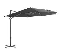 vidaXL Cantilever Garden Parasol with Steel Pole Anthracite 300 cm