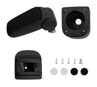 vidaXL Car Armrest Black 12x34x(35-47) cm ABS, Black