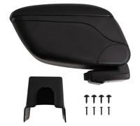 vidaXL Car Armrest Black 13x31x(31-44) cm ABS
