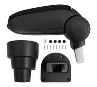 vidaXL Car Armrest Black 15.5x32x(41-54) cm ABS