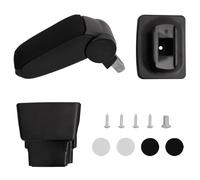 vidaXL Car Armrest Black 16x32x(35-50.5) cm ABS