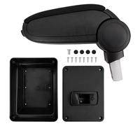 vidaXL Car Armrest Black 17x40x(31-49) cm ABS