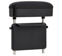 vidaXL Car Armrest Center Console Armrest Pad Support Universal Black ABS