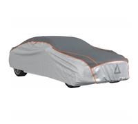 vidaXL Car Cover for Sedan Hail Protection Full Waterproof L Grey and Silver
