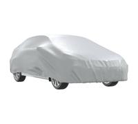 vidaXL Car Cover for Sedan with Buckle Straps Full Waterproof Cover Silver XL