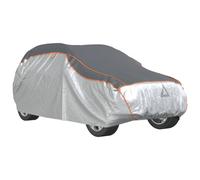 vidaXL Car Cover for SUV Hail Protection Full Waterproof L Grey and Silver