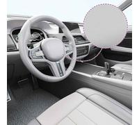 vidaXL Matt Silver Car Film Wrap Sticker Sheet 1x1.5m - PVC - Adhesive Vinyl - Vehicle Interior/Exterior Decor & Protection