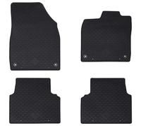 vidaXL Car Floor Mat 4 Pieces Black Suitable for VW ID.3 2019 Rubber Non-Slip and Lightweight Floor Mat Set, Perfect Protection for Your Vehicle Interior, Tailored Mats, Waterproof