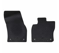 vidaXL Car Foot Mat, 2 Pieces, Black, Suitable for VW Caddy 2020 Rubber, Non-Slip, Stain Resistant Fabric, Lightweight Material, Durable for Home, Office and Outdoor, Available in Multiple Colours