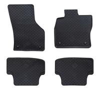 vidaXL Car Mat 4 pcs Black suitable for Audi A3 2012-2020 Rubber