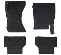 vidaXL Car Mat 4 pcs Black suitable for Audi A4 B9 2015-2024 Rubber