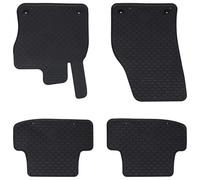 vidaXL Car Mat 4 pcs Black suitable for AUDI Q2 2017 Rubber