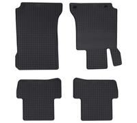 vidaXL Car Mat 4 pcs Black suitable for C-Class W205 2014- 4D Aft