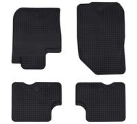 vidaXL Car Mat 4 pcs Black suitable for DACIA DUSTER 2010-2017 Rubber