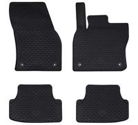 vidaXL Car Mat 4 pcs Black suitable for Seat ATECA 2016- Rubber