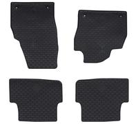 vidaXL Car Mat 4 pcs Black suitable for Škoda FABIA 2021- Rubber