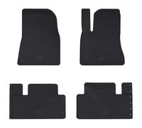 vidaXL Car Mat 4 pcs Black suitable for Tesla MODEL 3 2017- 4D Aft