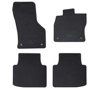vidaXL Car Mat 4 pcs Black suitable for VW Arteon 2017- 4D Aft Rubber