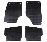 vidaXL Car Mat 4 pcs Black suitable for VW POLO 2001-2009 NS Rubber
