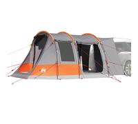 Car Tent 2P Grey/Orange 470x332x216cm 185T Polyester PU Coating Waterproof +Bags