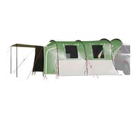 vidaXL Car Tent 4-Person Green Waterproof