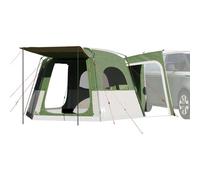 vidaXL Car Tent 4-Person Green Waterproof NEW