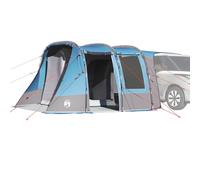 vidaXL Car Tent - Blue Waterproof Camping Shelter - Easy Setup & Portable Design - Fits Most Vehicles - 403 x 325 x 209 cm