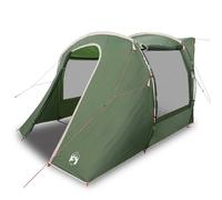 vidaXL Car Tent - Green Waterproof Shelter - Easy Setup Awning - Lightweight Foldable Camper Extension