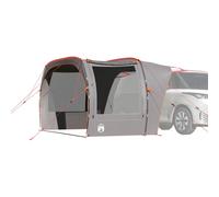 vidaXL Car Tent Grey and Orange Waterproof