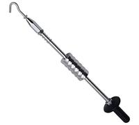 vidaXL Carbon Steel Slide Hammer with Hook 63cm - Car Dent Puller for Auto Bodywork Repair in Workshops & DIY Home Garage