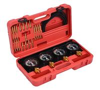 vidaXL Carburetor Vacuum Synchronizer Gauge Tool Kit Vacuum Balancer Kits Car Motorcycle Carb Hand Tool Easy Storage and Transport
