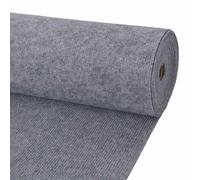 vidaXL Carpet Grey 1.2 x 20 m Polyester