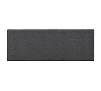 vidaXL Carpet Runner 50x150 cm Anthracite - Non-Slip Washable Floor Mat Sound Dampening - Classic Decor for Living Room, Bedroom, or Office