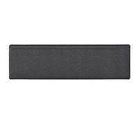 vidaXL Carpet Runner Anthracite, 50x200 cm - Rectangular, Industrial Style, Non-Slip, 100% Polypropylene, Tufted Floor Mat for Living Room, Bedroom, Kitchen, Hallway, Office