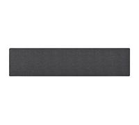 vidaXL Carpet Runner, Large Size (80x400 cm), Anti-Slip and Sound-Dampening, Industrial Style, Needle-Punched Fabric (100% Polypropylene), Anthracite Grey, Washable - No Assembly Required