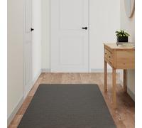 (anthracite, 80 x 180 cm) vidaXL Carpet Runner Washable Floor Mat Hallway Runner Rug Floor Carpet Grey