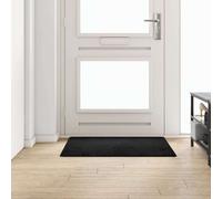 vidaXL Black Carpet Runner, 100 x 100 cm, 100% Polypropylene Tuft, Hallway Rugs, Non-Slip Design, Modern Style, Soft Floor, Ideal for Crowded Places