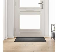 vidaXL Carpet Runner Dark Grey 80 x 500 cm 100% Polypropylene, Hallway Decor, Modern Runner Rug, Non-Slip Design, Textured Polypropylene, Elegant Entryway Carpet, Functional Indoor