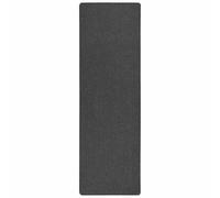 vidaXL Carpet Runner Dark Grey 100 x 100 cm 100% Polypropylene, Stylish Hallway Runner, Modern Indoor Carpet, Non-Slip Design, Textured Rug for Entryway, Polypropylene Flooring