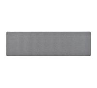 vidaXL Carpet Runner Dark Grey 50x200 cm - Elegant and Trendy Floor Mat with a 100% PP Tufted Material, Sound Dampening, Non-slip, and Washable Features