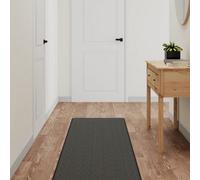 vidaXL Carpet Runner Sisal Look Anthracite 50x150 cm