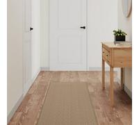 Vidaxl Carpet Runner Sisal Look Sand 50X300 Cm
