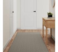 vidaXL Carpet Runner Sisal Look Silver 80x150 cm