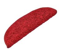 vidaXL Carpet Stair Treads 15 pcs Red Stair Mat Protector Runner Rug Carpet